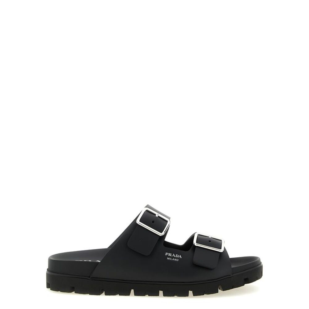 Prada Men Rubber Slides